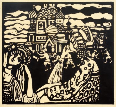 The Church by Wassily Kandinsky